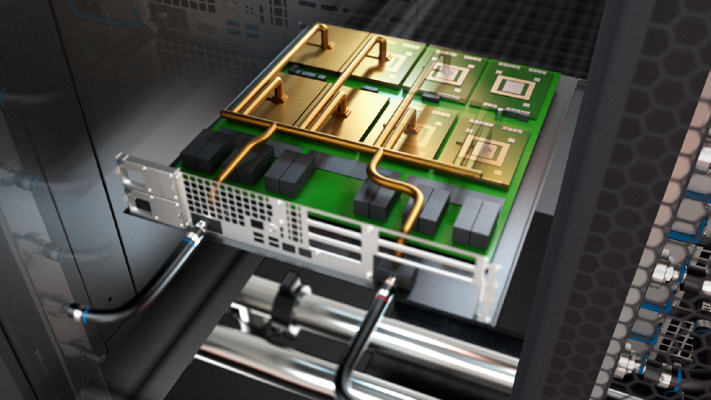 Direct-to-Chip (D2C) folyadékhűtés