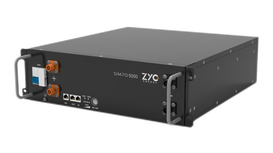 SIMPO 5000i – 48 V 100 Ah (5 kWh) LiFePO₄ akkumulátorcsomag